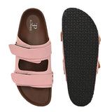 El Paso Women Velcro One Toe Flats