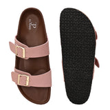 El Paso Women One Toe Flats with Buckles