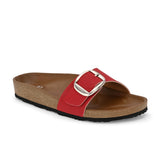 El Paso Women One Toe Flats with Buckles