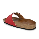 El Paso Women One Toe Flats with Buckles