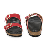 El Paso Women One Toe Flats with Buckles