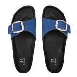 El Paso Women One Toe Flats with Buckles