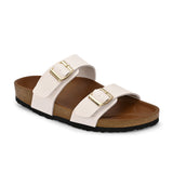 El Paso Women One Toe Flats with Buckles