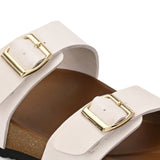 El Paso Women One Toe Flats with Buckles