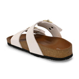 El Paso Women One Toe Flats with Buckles