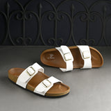 El Paso Women One Toe Flats with Buckles