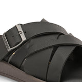 Women Open Toe Flats with Buckles