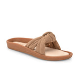 Women Bows Open Toe Flats