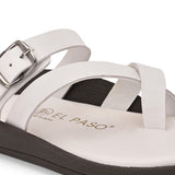 Women One Toe Flats with Buckle