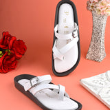 Women One Toe Flats with Buckle