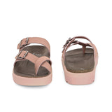 El Paso Women One Toe Slip-On Flats