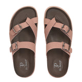 El Paso Women One Toe Slip-On Flats