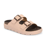 El Paso Women Open Toe Slip-On Flats