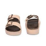 El Paso Women Open Toe Slip-On Flats