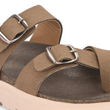 El Paso Women One Toe Slip-On Flats