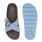 El Paso Women Open Toe Flats with Buckles