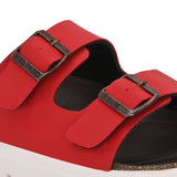 El Paso Women Open Toe Slip-On Flats