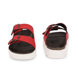 El Paso Women Open Toe Slip-On Flats