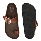 El Paso Women One Toe Flats with Buckles