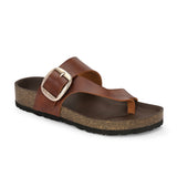 El Paso Women One Toe Flats with Buckles