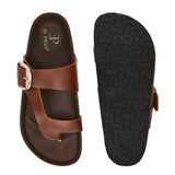 El Paso Women One Toe Flats with Buckles