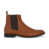 El Paso Men Mid-Top Chelsea Boots