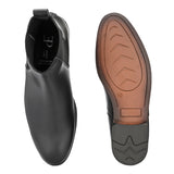 El Paso Men Mid-Top Chelsea Boots