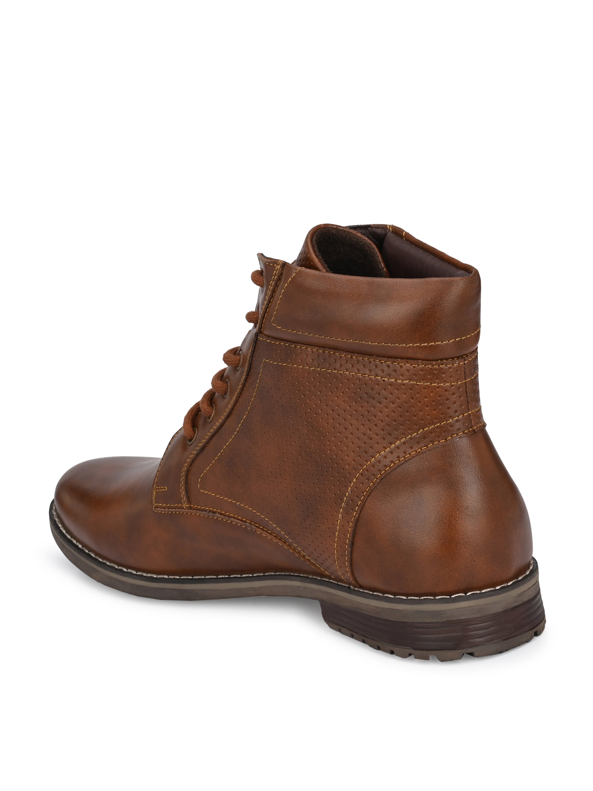 Ankle support casual boots with a sleek design, offering comfort and durability.