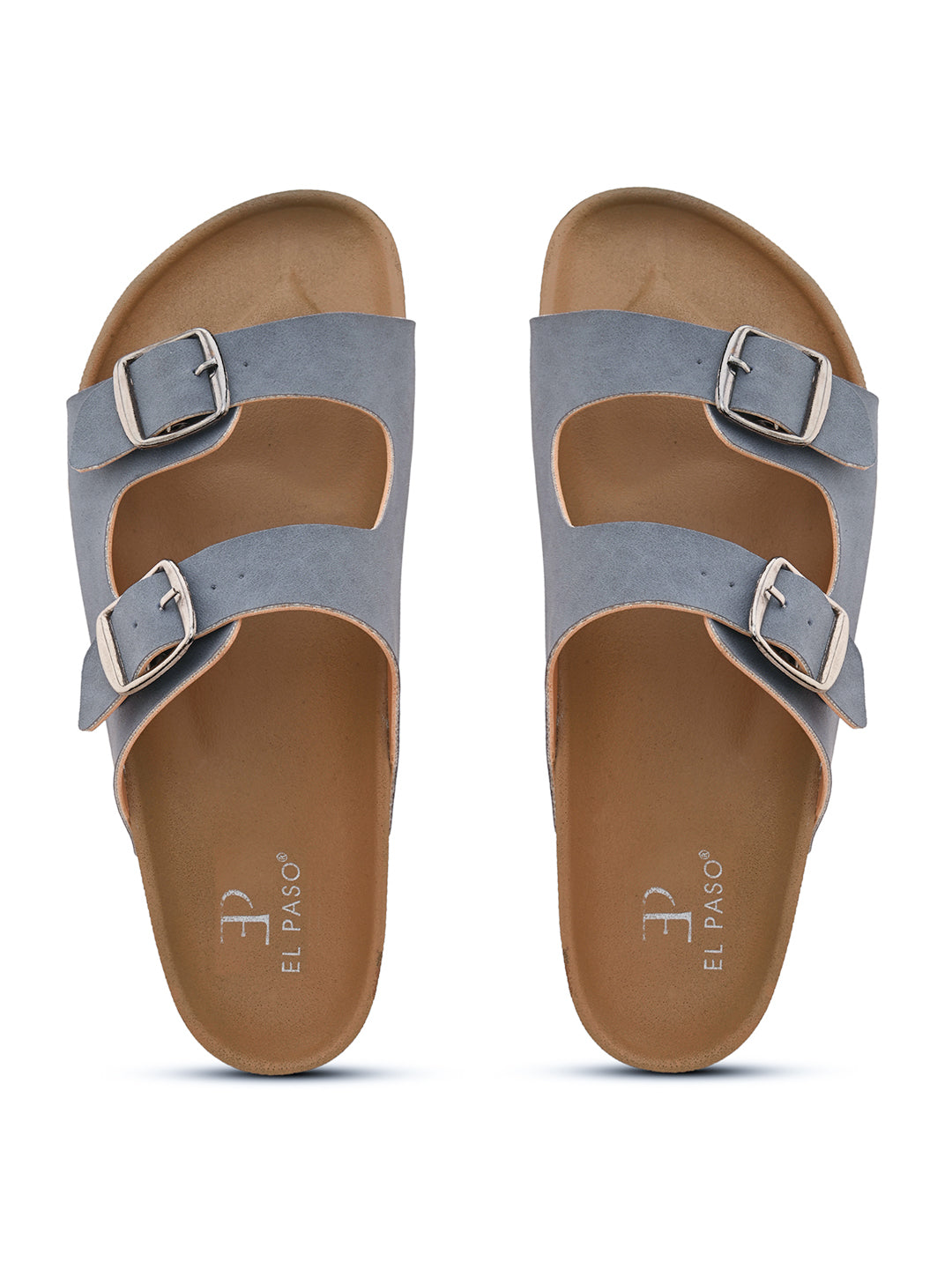 Sandal with buckle detailing for an adjustable fit and stylish look