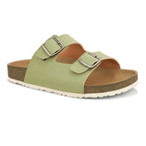 Sandal with buckle detailing for an adjustable fit and stylish look