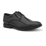 A mage of Men Leather shining Textured Formal Derby shoes