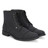 Sleek Men's Stylish Lace-Up Boots combining modern style with ultimate comfort.
