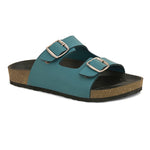 Sandal with buckle detailing for an adjustable fit and stylish look