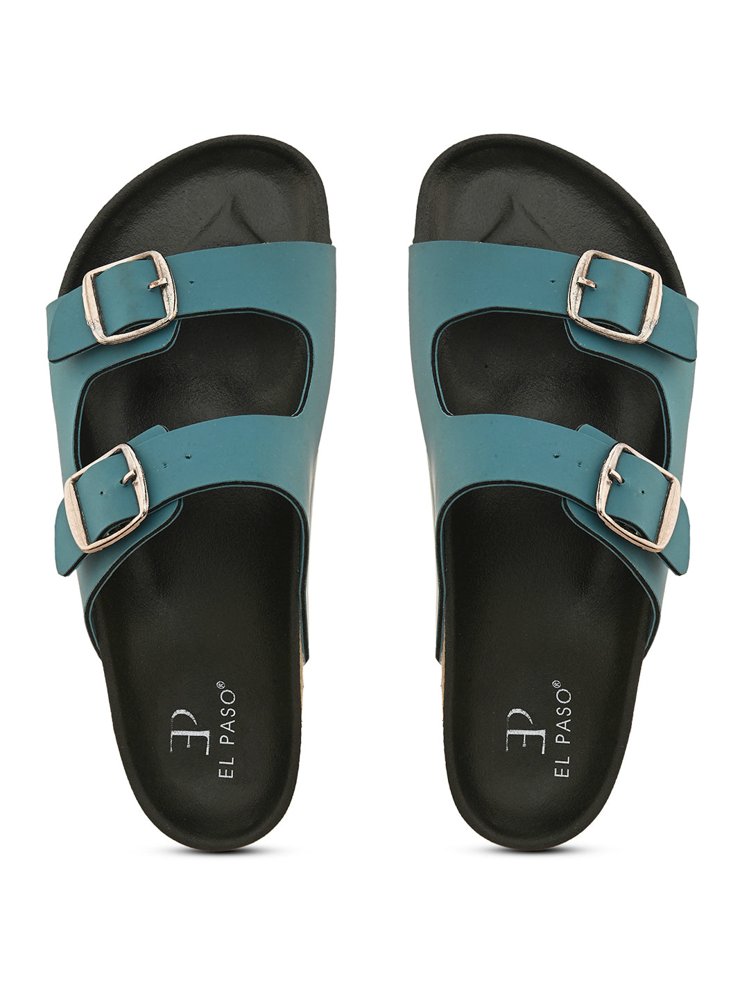 Sandal with buckle detailing for an adjustable fit and stylish look