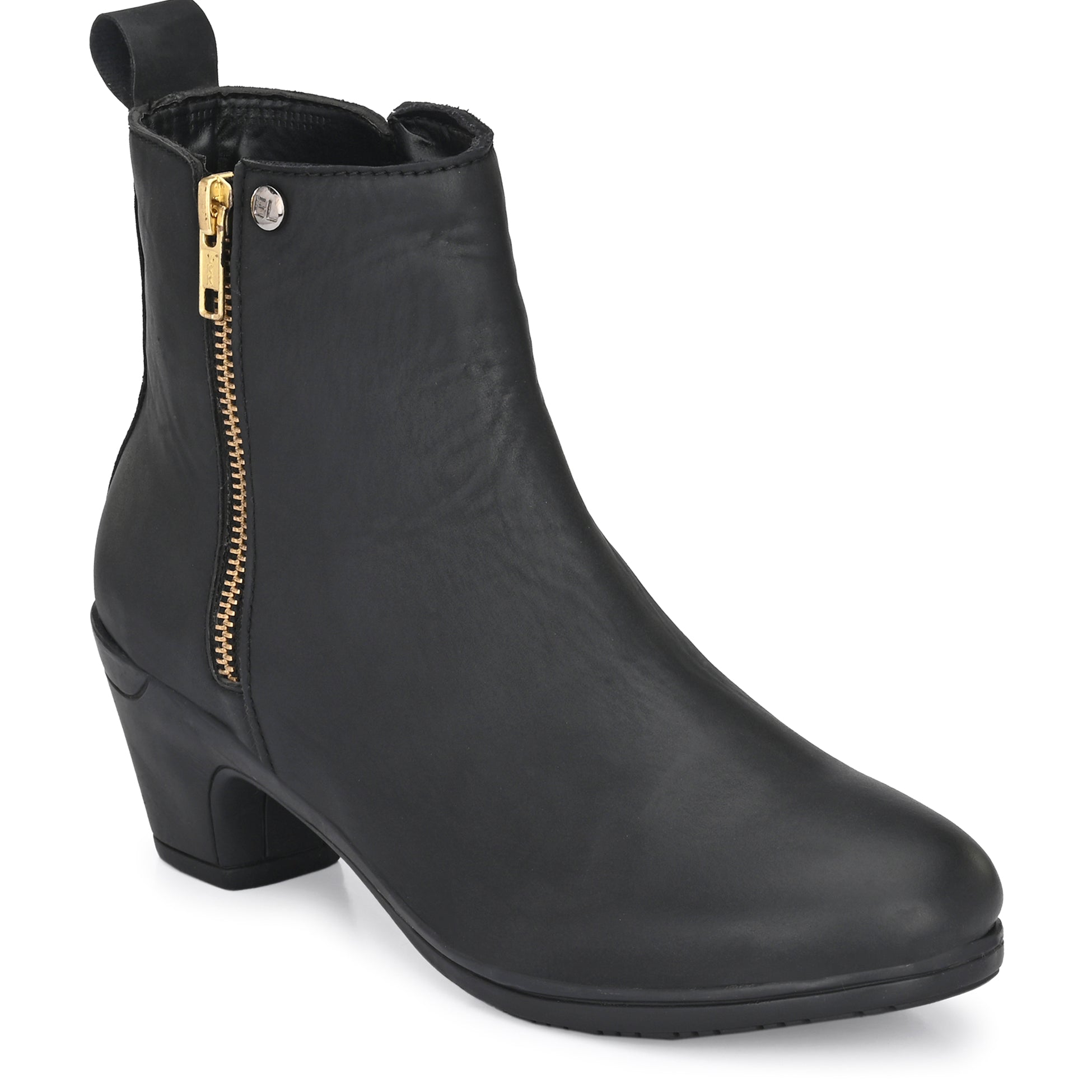 Zip-Closure Party Wear Boots For Women