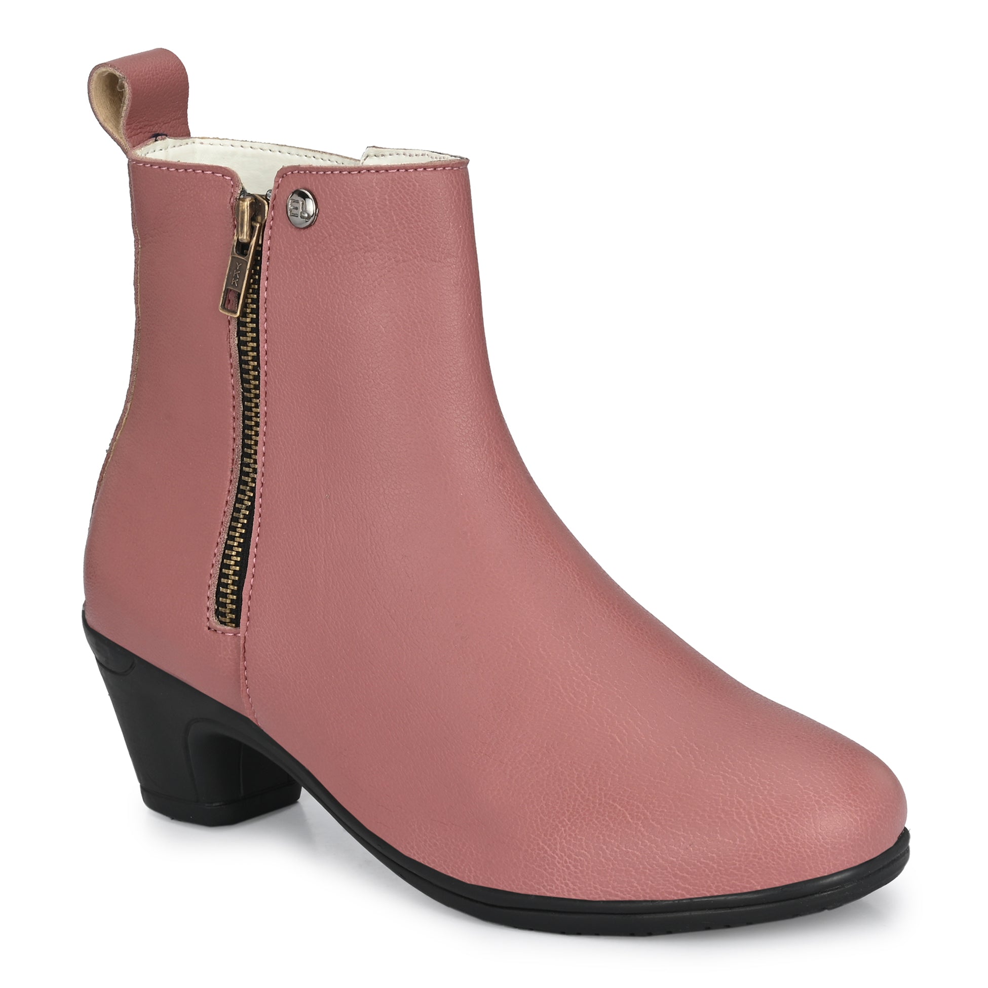Zip-Closure Party Wear Boots For Women