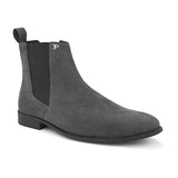 A image of elpaso grey Boot with white background