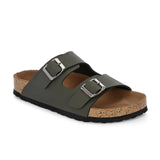 Women's casual flat heel buckle strap sandal