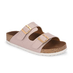 Light Pink Women's casual flat heel buckle strap sandal