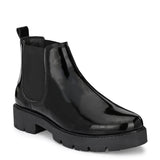 Matte Black Block Heel Boots