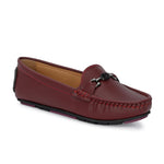 Classic Red Slip-On Loafers