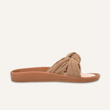 Open Toe Flats With Bow For Women