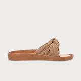Open Toe Flats With Bow For Women
