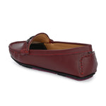 Classic Red Slip-On Loafers