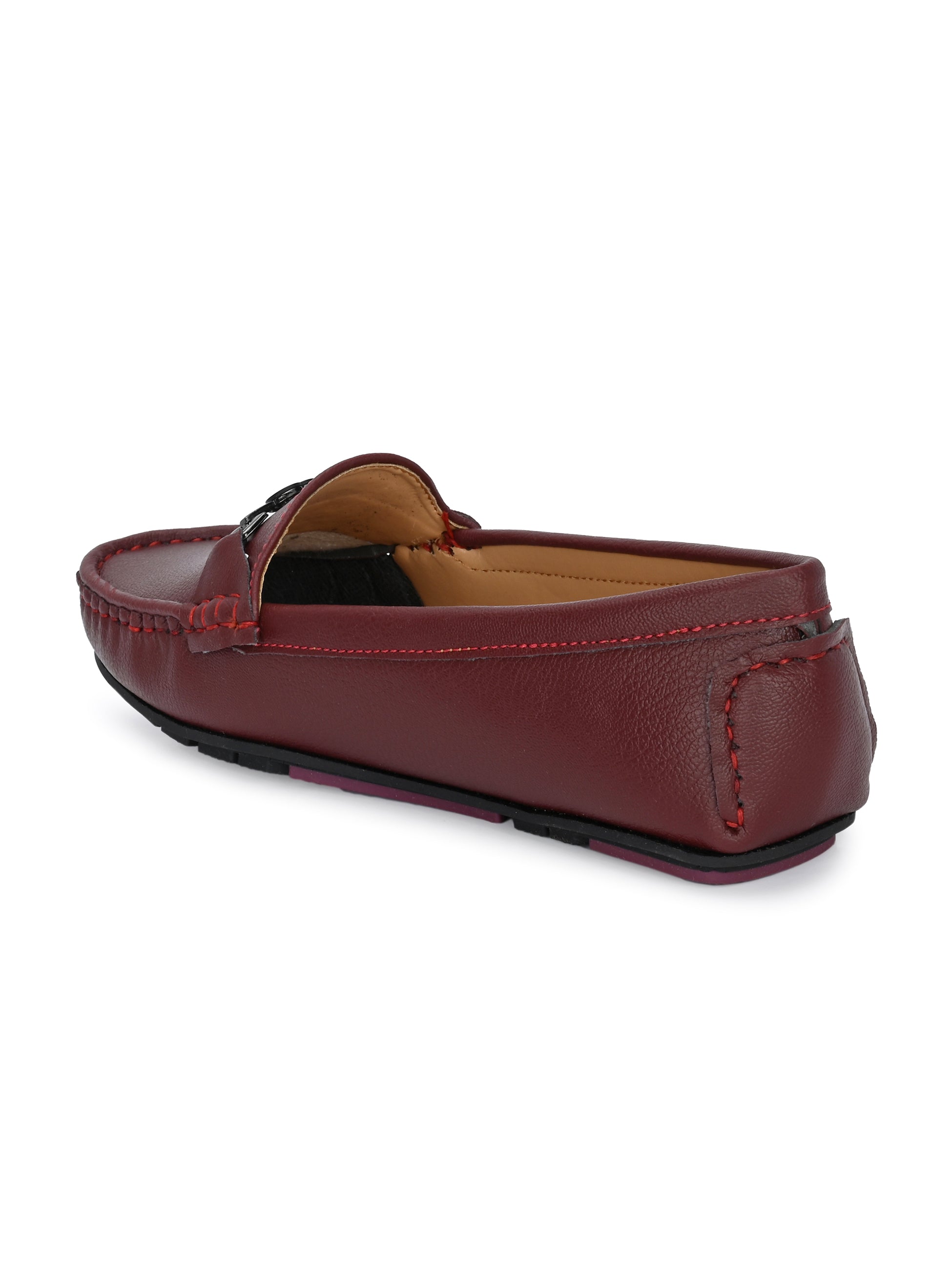 Classic Red Slip-On Loafers