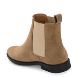 A image of Dark Beige Sovereign Boot with white background