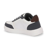 Men Colourblocked Round Toe Lightweight Sneakers