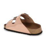 Women's casual flat heel buckle strap sandal