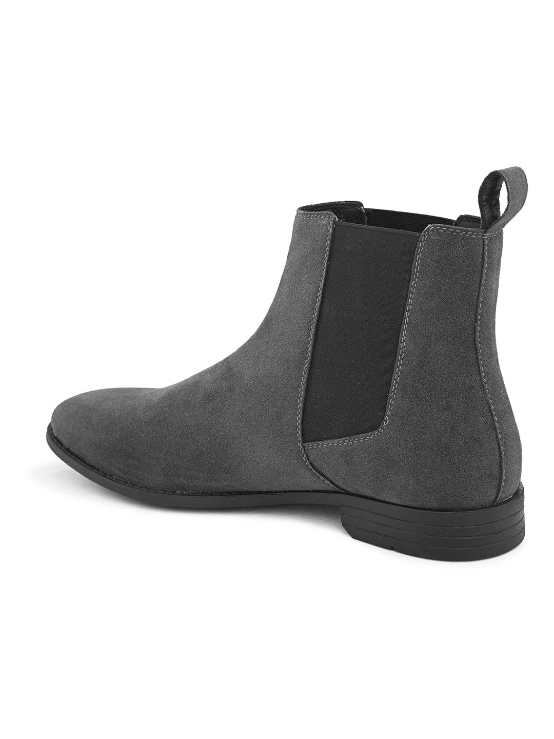 A image of elpaso grey Boot with white background