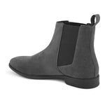 A image of elpaso grey Boot with white background